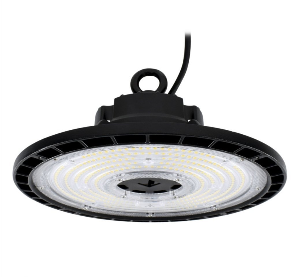 Anten Projecteur LED 190W Industriel Suspension UFO 6000K 22500 LM | Spot de Haute Baie Angle d'éclairage de 120° Etanche IP65 | Intérieur Extérieur pour Entrepôt Garage Usine Atelier Gymnase lumière du jour