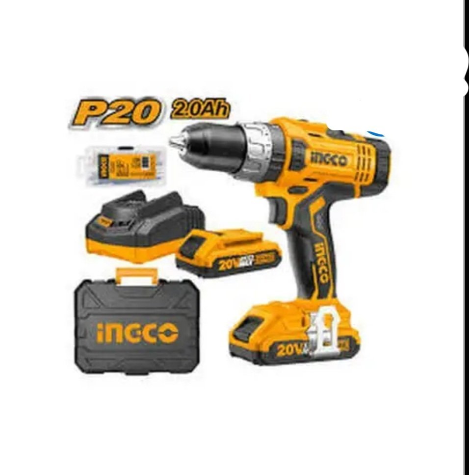 Perceuse sans fil, au Lithium-Ion 2.0Ah INGCO CDLI2003