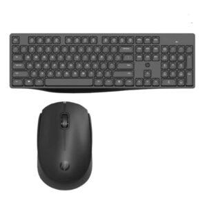 Clavier et souris sans fil – HP CS10 Noir- AZERTY Ensemble
