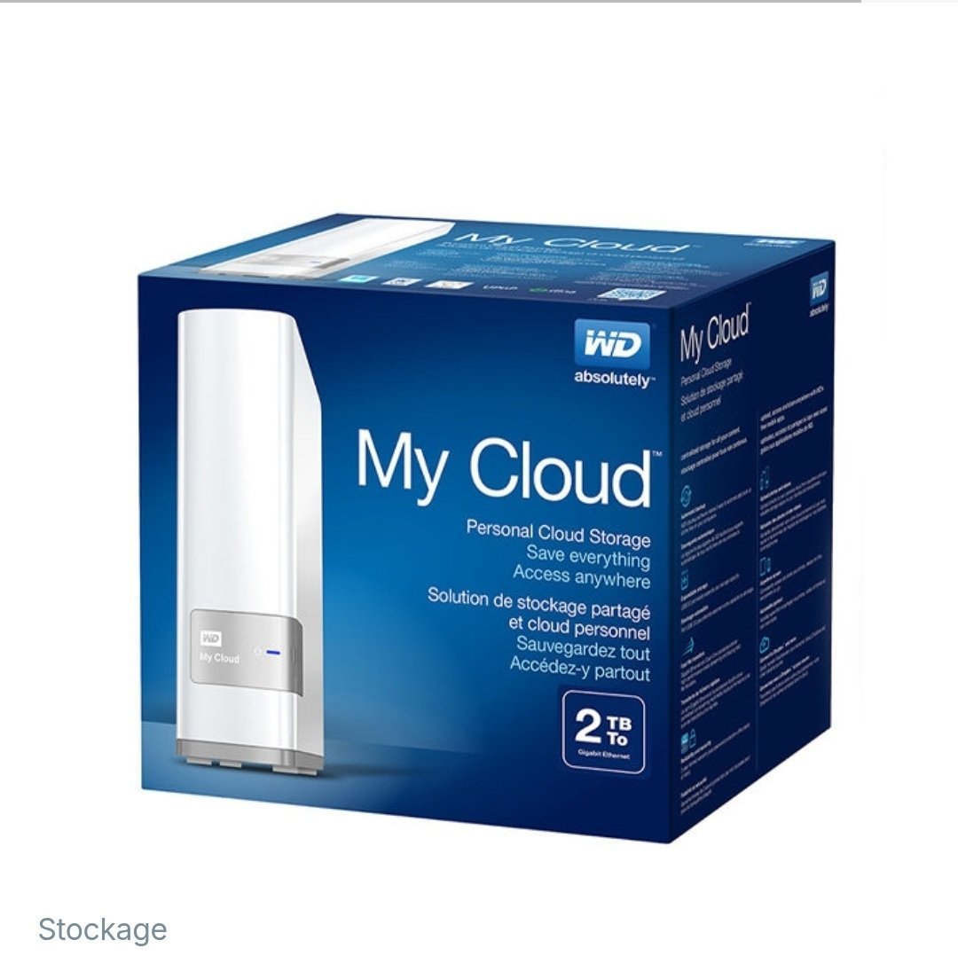 Disque dur WD My Cloud 2Tera – Image 2