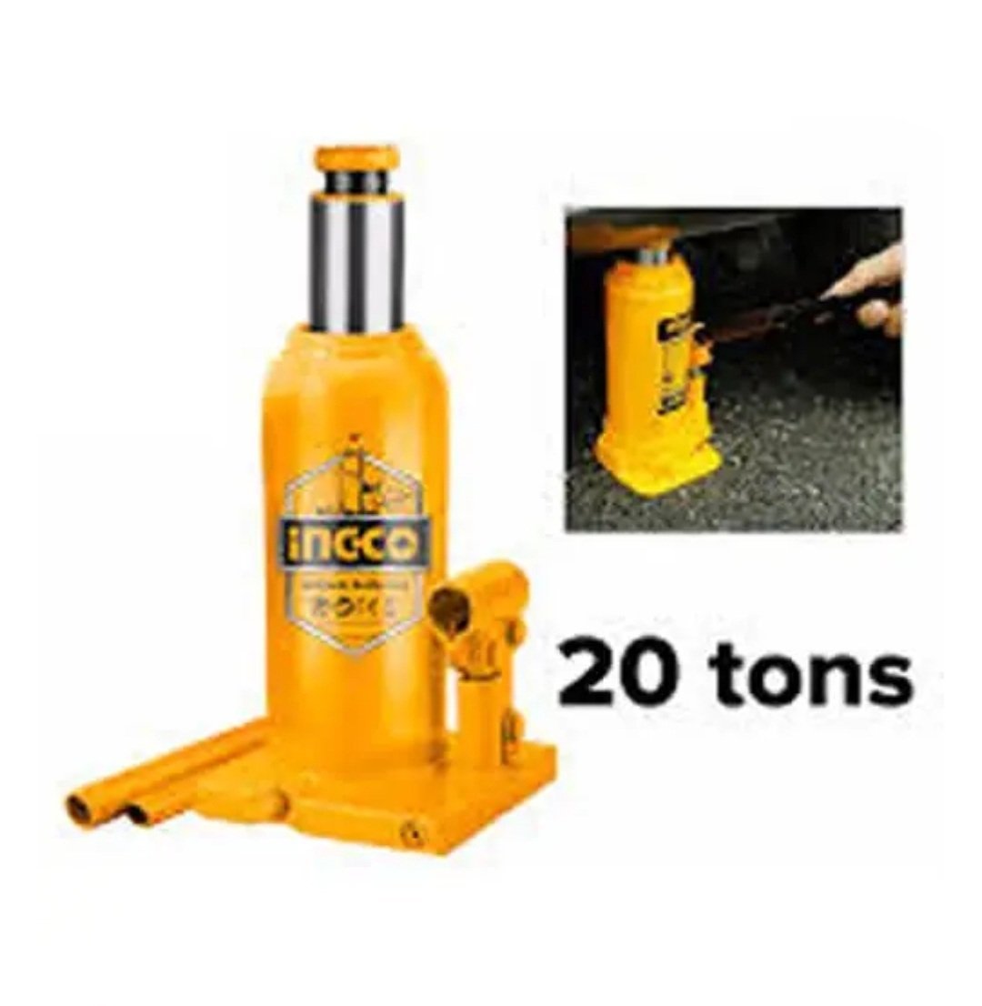 Cric bouteille hydraulique 20 tonnes / HBJ2002 – Image 2