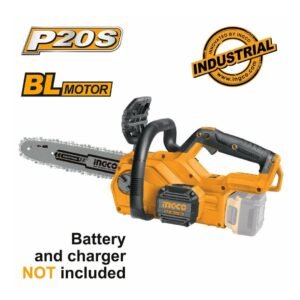Tronçonneuse Lithium-Ion tronçonneuse sans fil Ingco P20S, scie à chaîne lithium-ion de 20 V, modèle CGSLI20128