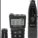 Testeur de câbles réseau NF-8209 : outil de suivi de câbles, analyse de câblage, testeur de câblage CAT5/CAT6, mesure de longueur, test PoE, fonction NCV, noir