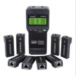 Testeur de câbles réseau NOYAFA NF-8108M : testeur de longueur de câble, 8 unités distantes, Cat5E/6E UTP STP CAT5 RJ45
