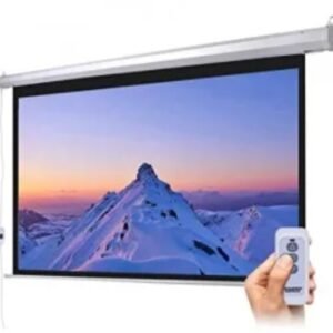 ECRAN DE PROJECTION VIDEOPROJECTEUR ELECTRIQUE 200 x 200 cm ou 180X180 cm