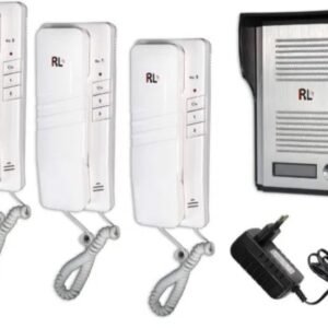 Interphone 3 Postes, audio filaire de la marque RL, référence RL-3203AAA