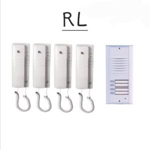 interphone audio filaire RL-4 poste SYSTÈME D’INTERPHONE SANS FIL RL-0510B4