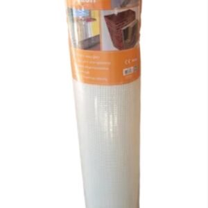 Treillis en fibre de verre pour renforcement mural, installation facile, treillis anti-fissuration pour plâtrerie EIFS, stuc, carrelage, gypse, tapis en tissu de fibre de verre durable (taille : 1 x 50 m / 39 po x 164 pi