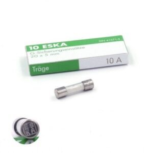 Fusibles temporisés en verre (T) 250 mA/250 V CA 5 x 20 mm paque de 10 pcs