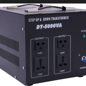 Convertisseur de tension professionnel DT- 5000 VA 5000 W 220 V 110 V Step-up/down Convertisseur manuel Step Up et Step Down Transformateur pour tous les appareils électroniques et électriques