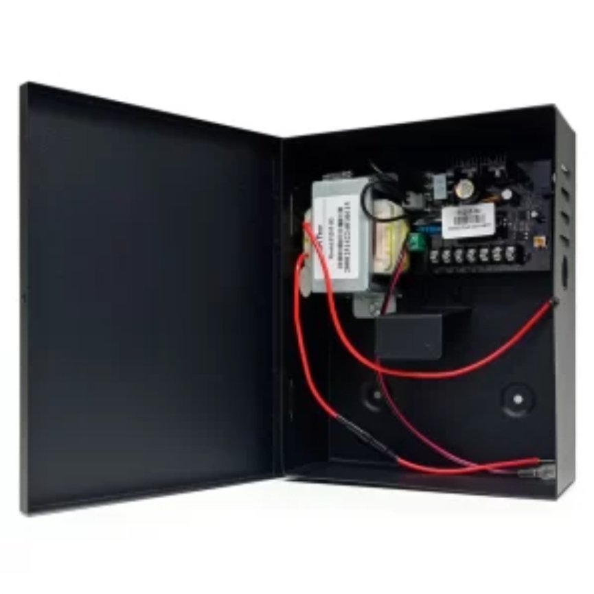 Bloc d'alimentation de secours (UPS) pour systèmes de sécurité, typiquement utilisé pour la vidéosurveillance (CCTV Tension de sortie : 12V DC régulée.
Capacité : Les modèles courants varient de 5A, supportant plusieurs canaux de sortie de 4, canaux