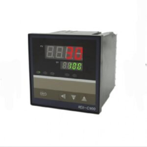 Régulateur de température Rex C900 est un contrôleur très populaire sur les marchés, est livré avec une sortie relais ou SSR Drive, avec 1 alarme et fonctionne sur une large gamme d'alimentation, fonctionne avec des entrées thermocuple et RTD malgré le coût très compétitif