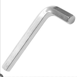 Clés Allen hexagonales de 17mm, clés Allen de précision en forme de L, kit d'outils hexagonaux robustes pour réparer