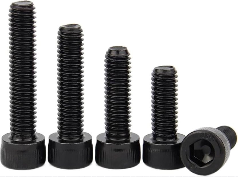 vis allen, à tête hexagonale en acier allié haute résistance avec tête hexagonale HW024, 20 mm, M5 (10 pièces) M1.6 M2 M2.5 M3 M4 M5- M12 * 16/20/25/40/60/80-300-M12 * 150 – Image 4