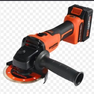 Meuleuse d'Angle Sans Fil 115 mm Disqueuse Moteur Sans Balai 9000 tr/min 3 Vitesses Variables avec Batterie 4 Ah 20 V Chargeur Rapide Meuleuse Électrique pour Couper, Polir, Enlever la Rouille