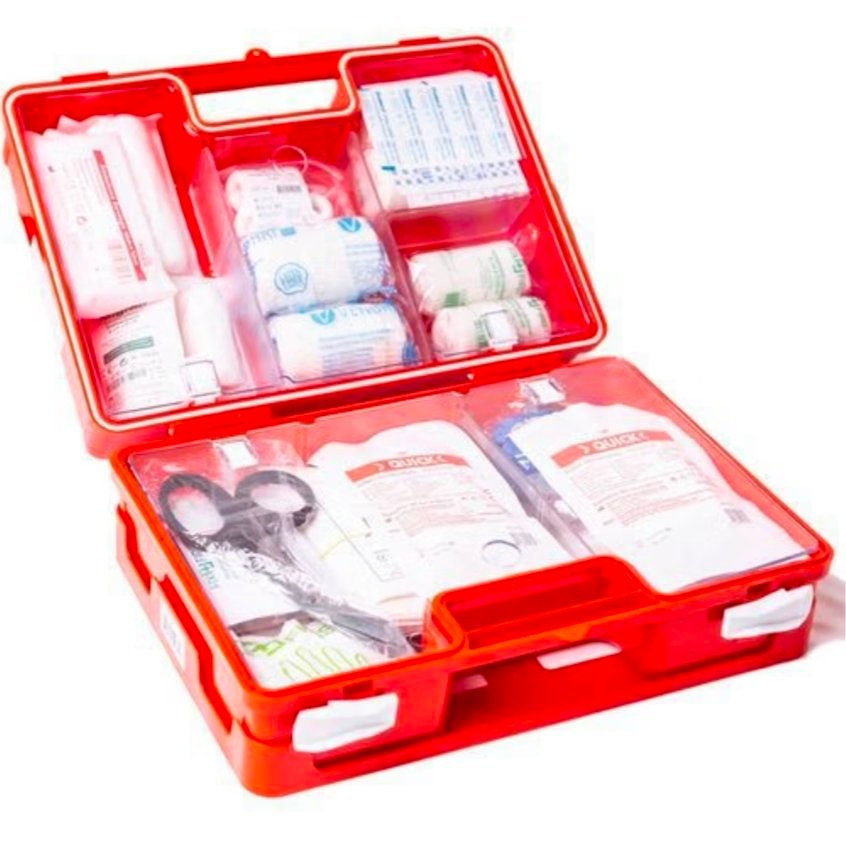 Boite à Pharmacie de premiers secours Safety First GKB302 conforme aux normes européennes pour 50 personnes – Image 3
