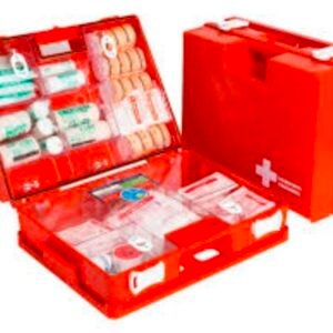 Trousse de premiers secours Safety First GKB302 conforme aux normes européennes pour 50 personnes