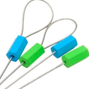 scellés sécurité jetables en fil d'acier inoxydable sont conçus pour supporter une charge allant jusqu'à 300 kg