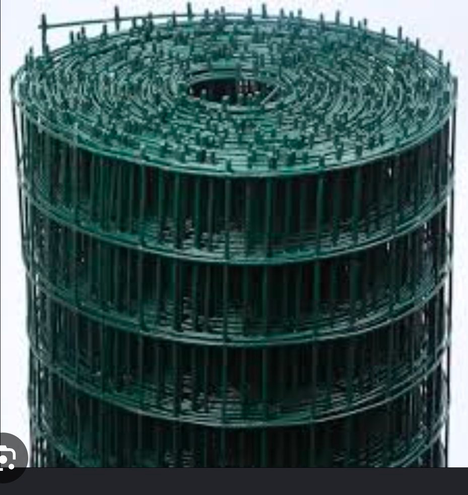 Grillage de Clôture De Jardin Verte, Clôture en Grillage De Poulet Filet D'élevage De Volaille Extérieur Coupe Barrière De Route Réutilisable Clôture en Treillis Métallique (Color : 2.5mm, Size : 1.5M) 25 mètre – Image 2