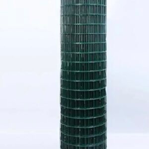 Grillage de Clôture De Jardin Verte, Clôture en Grillage De Poulet Filet D'élevage De Volaille Extérieur Coupe Barrière De Route Réutilisable Clôture en Treillis Métallique (Color : 2.5mm, Size : 1.5M) 25 mètre