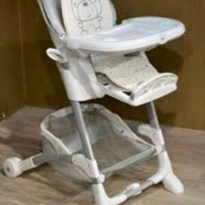 Chaise haute confortable, convient aux enfants de 0 à 36 mois Chaise Haute Pappananna - Fabriqué en Italie - parfait de 0 à 36 mois - TEDDY BEIGE