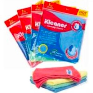 chiffons en microfibre Kleaner Cleaning Expert mesurent 38x40 cm