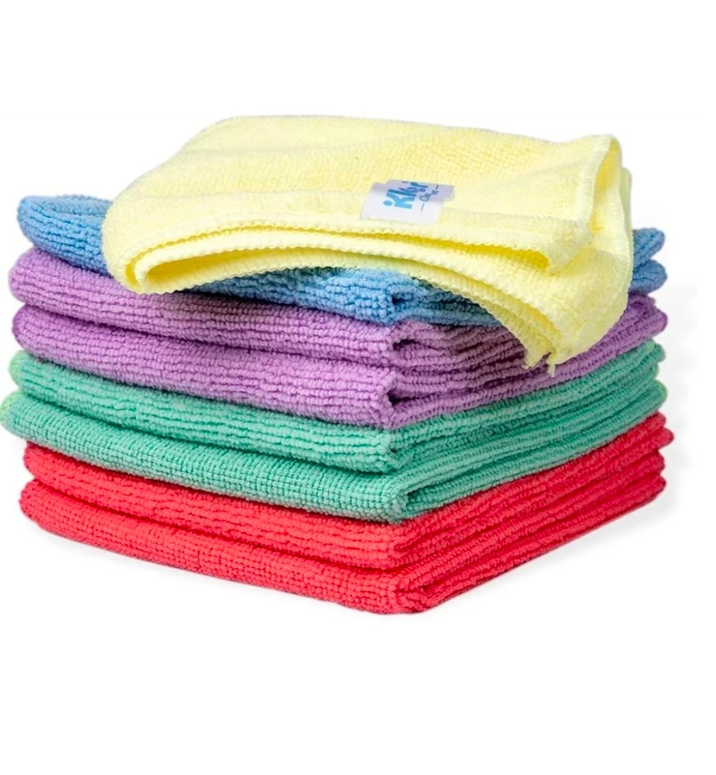 chiffons en microfibre Kleaner Cleaning Expert mesurent 38x40 cm – Image 4
