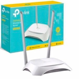 outeur Ethernet Wi-Fi sans fil TP-Link TL-WR840N N300, 5 ports 10/100 Mbps, contrôle parental, compatible IPTV, IPv6, réseau invité, WPS, modes routeur, répéteur, point d'accès et WISP. Non compatible xDSL