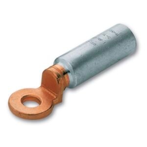 Cosse alu-cuivre 120 mm² - Diam.12 mm à fut long