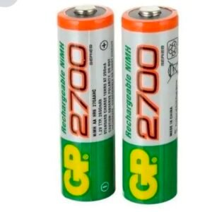 piles rechargeables originales AA GP 2700 mAh 1,2 V 2 piles