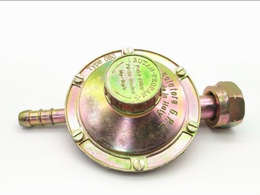 Régulateur de pression pour usage domestique | 1 kg/h, Étalonnage réglable 20/60 mbar | Attaque Horizontale | qualité Italienne – Image 4
