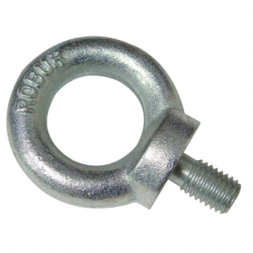 Anneau de levage, M8 mâle Levac en acier zingué, conforme à la norme DIN 580