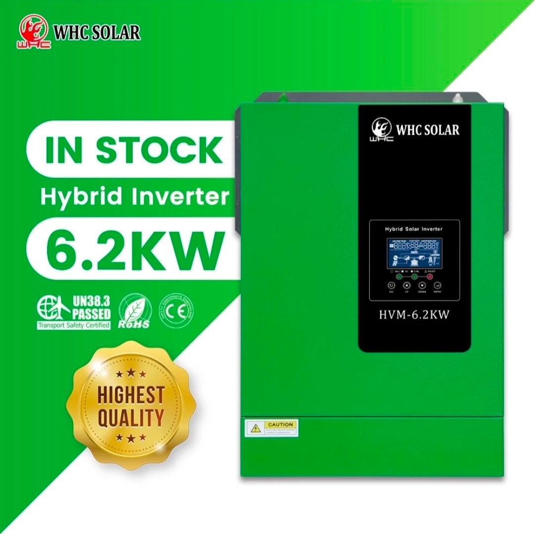 Onduleur solaire hybride WHC SOLAR HVM-6.2KW – Image 3