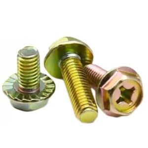 vis à bride hexagonale M10-1,5 x 30 classe 8,8 UNC Gros filetage complet Jaune zinc différentes modele