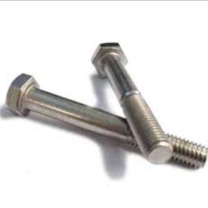 Boulons à tête hexagonale filetés en acier inoxydable UNF A2 1/4 5/16 3/8 7/16 1/2"