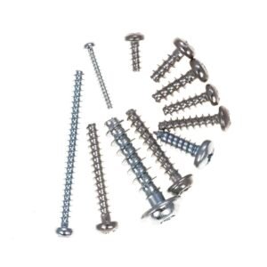 Vis à fermeture automatique en métal, pièces, fabrication personnalisée m1.4 m2 m3 m4 m5 m6, attaches pour le plastique