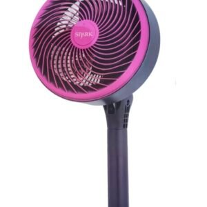 Ventilateur sur pied multidirectionnel, design moderne, tête inclinable, 3 vitesses,Fonction de télécommande