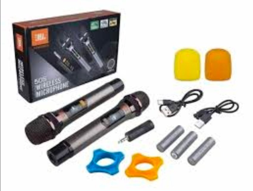 Microphone sans fil JBL (paire de 2 micros) Noir modèle 90S – Image 4