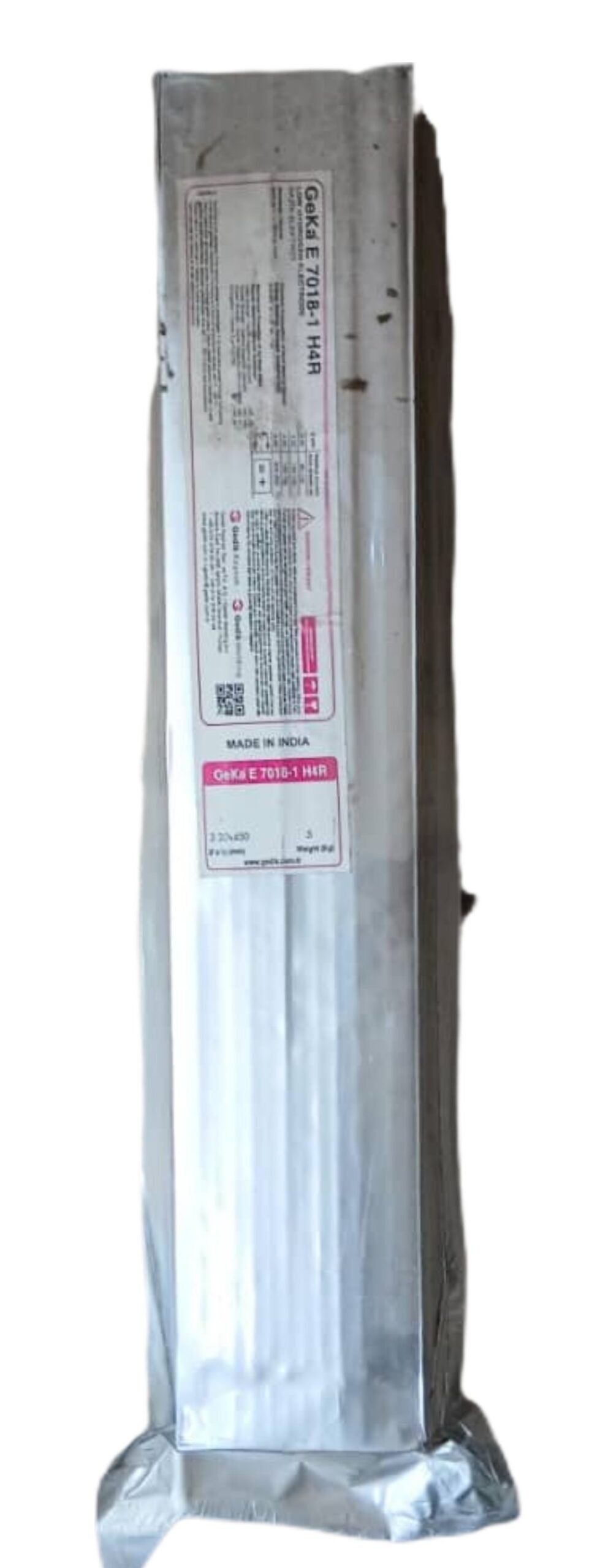 Électrodes de soudage Geka E 7018-1 H4R, Baguette a souder basique 3.20 x 350. conçues pour le soudage de l'acier. – Image 4